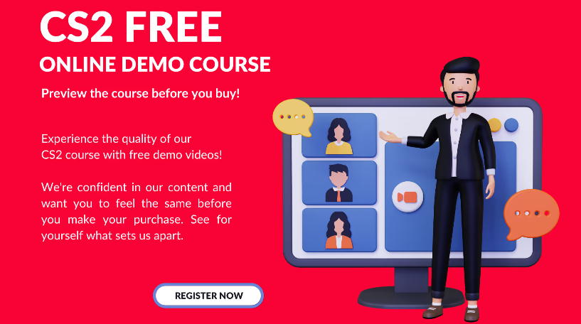 CS2 Demo Videos – Preview the Course Before You Buy!